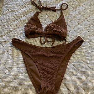 No Boundaries Chocolate Bikini Set